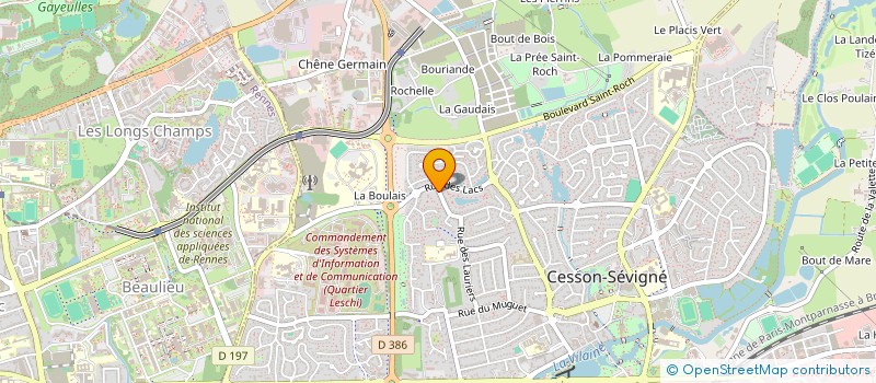 localisation de l'entreprise MADAME FABIENNE TRUCAS à CESSON-SEVIGNE