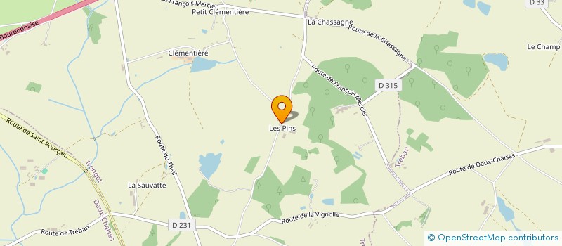 localisation de l'entreprise MADAME FABIENNE TUERLINGS  TRONGET