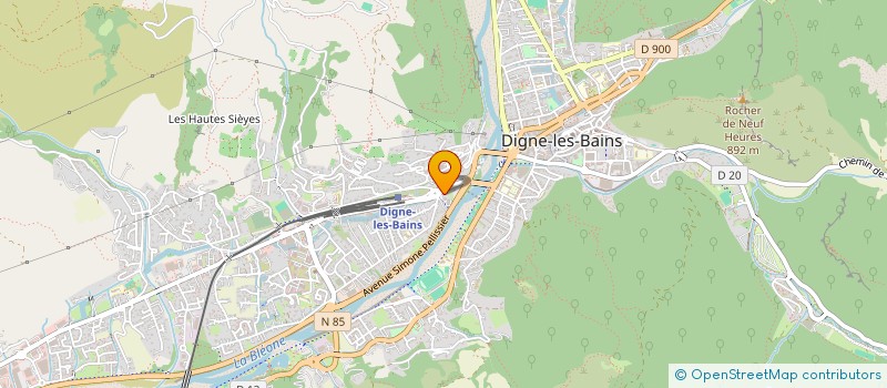 localisation de l'entreprise MADAME FABIENNE UGHETTO à DIGNE-LES-BAINS