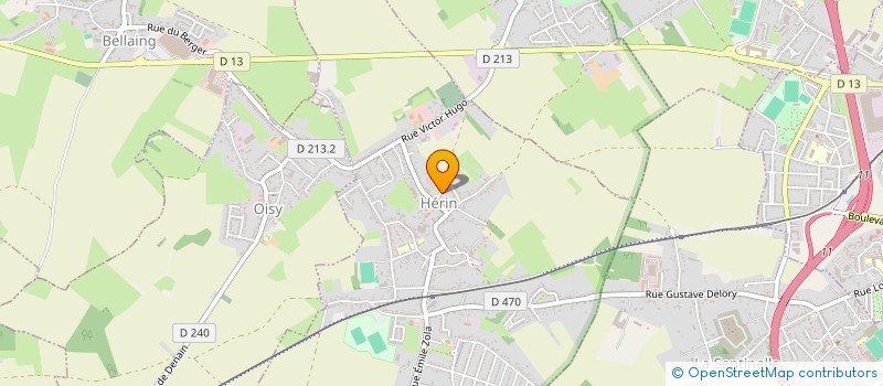 localisation de l'entreprise MADAME FABIENNE VAINQUEUR  HERIN