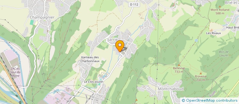 localisation de l'entreprise MADAME FABIENNE VALLERY-MASSON à JARRIE