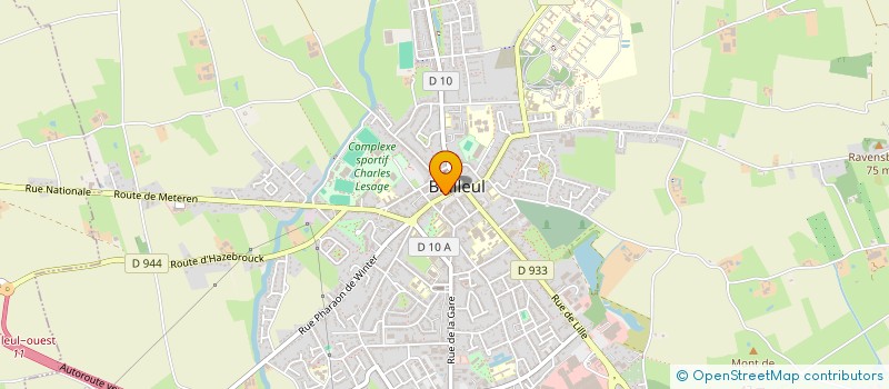 localisation de l'entreprise MADAME FABIENNE VANDENDRIESSCHE à BAILLEUL
