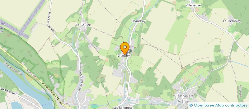 localisation de l'entreprise MADAME FABIENNE VERREMAN  VIENNE-EN-ARTHIES