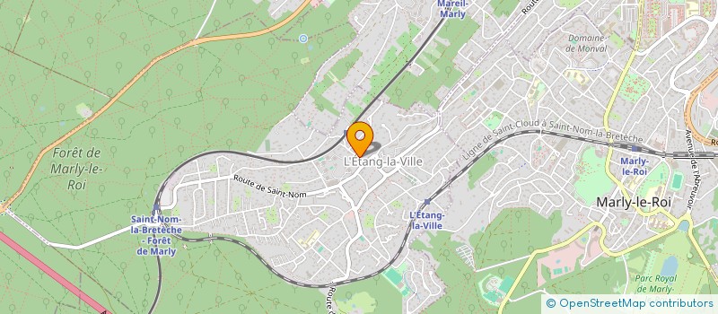 localisation de l'entreprise MADAME FABIENNE VIDAUD à L'ETANG-LA-VILLE