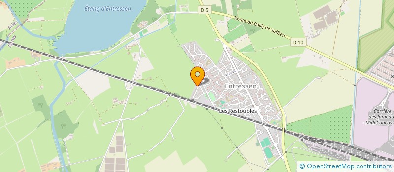 localisation de l'entreprise MADAME FABIENNE VILLARD  ISTRES