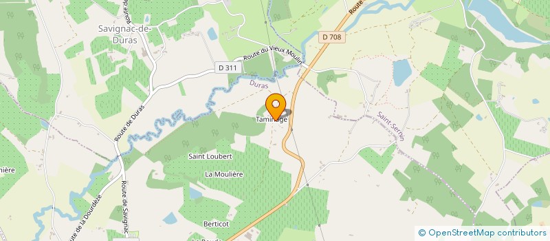 localisation de l'entreprise MADAME FABIENNE VIREMOUNEIX  DURAS