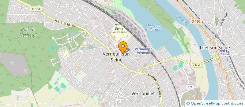 localisation de l'entreprise MADAME FABIENNE VUERINGS à VERNEUIL-SUR-SEINE