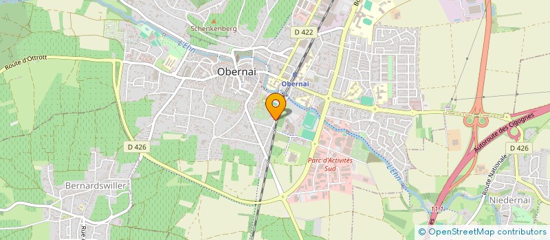 localisation de l'entreprise MADAME FABIENNE WOLLJUNG  BALGAU