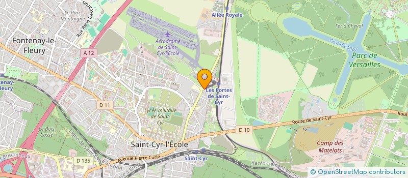 localisation de l'entreprise MADAME FABIENNE YVER à SAINT-CYR-L'ECOLE