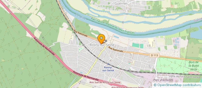 localisation de l'entreprise MADAME FABIENNE ZACHALSKY  ROSNY-SUR-SEINE