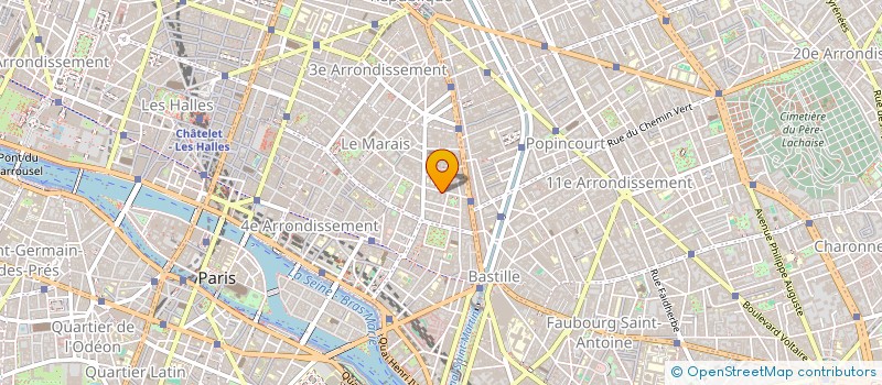 localisation de l'entreprise MADAME FABIENNE ZEBOULON à PARIS