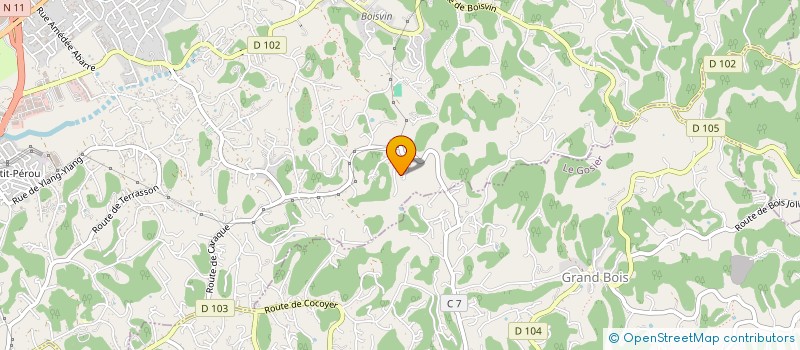 localisation de l'entreprise MADAME FABIENNE ZIG à LES ABYMES