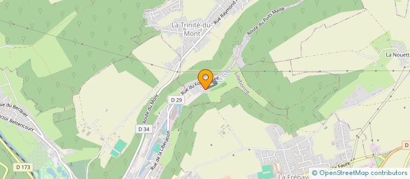 localisation de l'entreprise MADAME FABIOLA ANQUETIL  LILLEBONNE