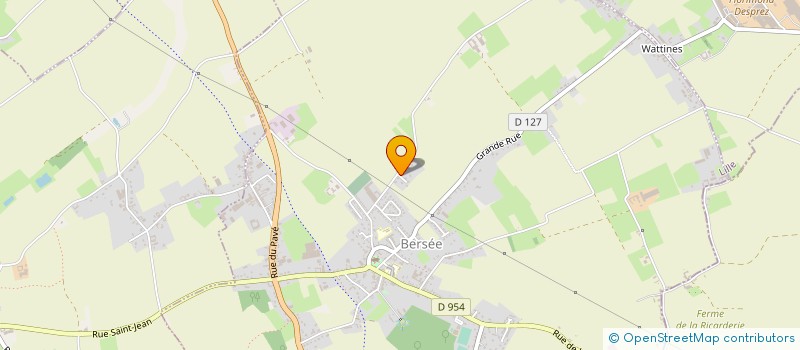 localisation de l'entreprise MADAME FABIOLA BRONSARD  BERSEE