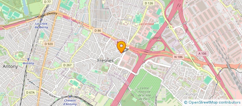 localisation de l'entreprise MADAME FABIOLA CLAUDE  FRESNES