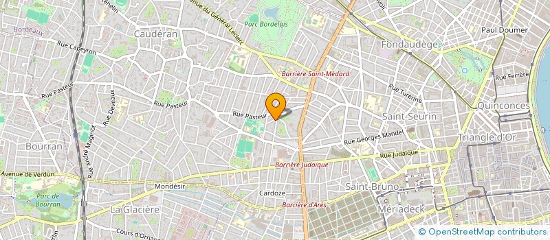localisation de l'entreprise MADAME FABIOLA DE ZULUETA à BORDEAUX