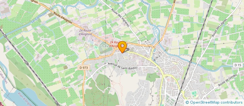 localisation de l'entreprise MADAME FABIOLA FERNANDEZ  CAVAILLON