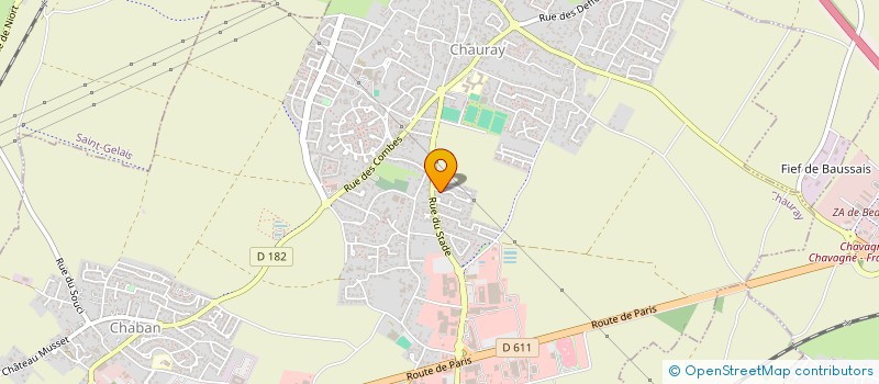 localisation de l'entreprise MADAME FABIOLA FOURRE  CHAURAY