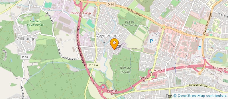 localisation de l'entreprise MADAME FABIOLA GONZALEZ CALDERON à THIONVILLE