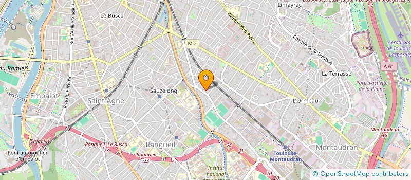 localisation de l'entreprise MADAME FABIOLA MAYER à TOULOUSE