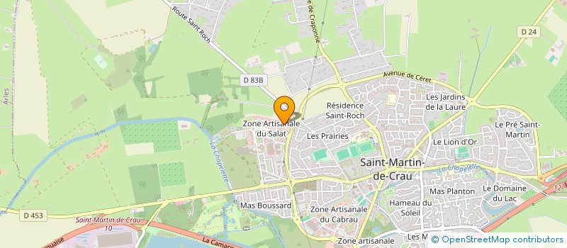 localisation de l'entreprise MADAME FABIOLA NOROY à SAINT-MARTIN-DE-CRAU