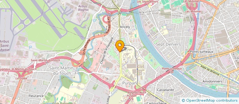 localisation de l'entreprise MADAME FABIOLA PAUL à TOULOUSE