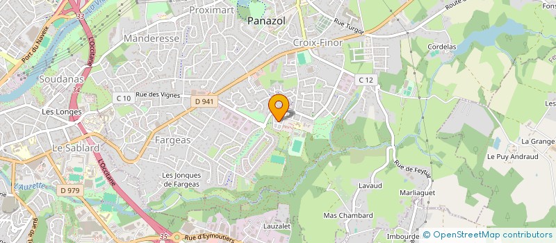 localisation de l'entreprise MADAME FABIOLA PIKIENTIO à PANAZOL