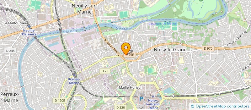 localisation de l'entreprise MADAME FABIOLA SOAZARA  NOISY-LE-GRAND