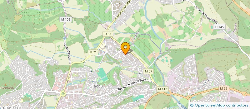 localisation de l'entreprise MADAME FABIOLA SOTO  JACOU