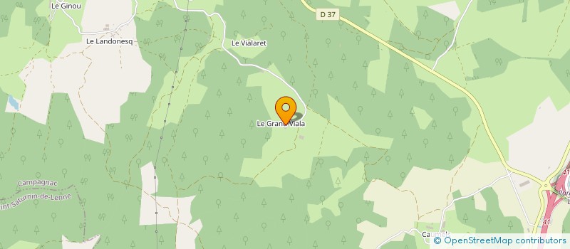 localisation de l'entreprise MADAME FABRICE ARNAL  CAMPAGNAC