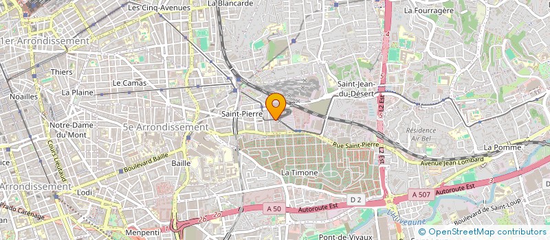 localisation de l'entreprise MADAME FABRICE LOREDANA CANE à MARSEILLE