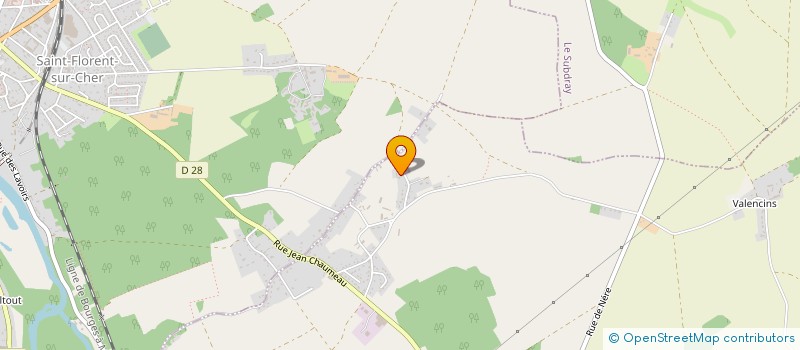 localisation de l'entreprise MADAME FABRICE MAURER  SAINT-CAPRAIS