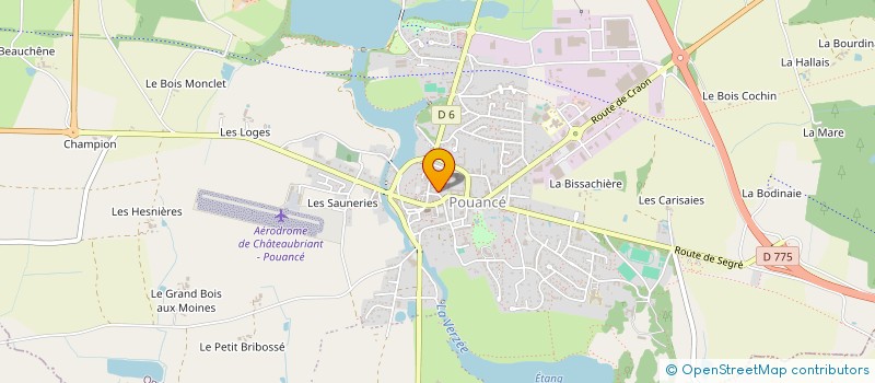 localisation de l'entreprise MADAME FABYOLA CARLOS  OMBREE D'ANJOU