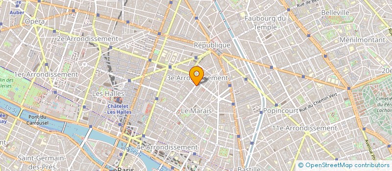localisation de l'entreprise MADAME FADE CISSE à PARIS
