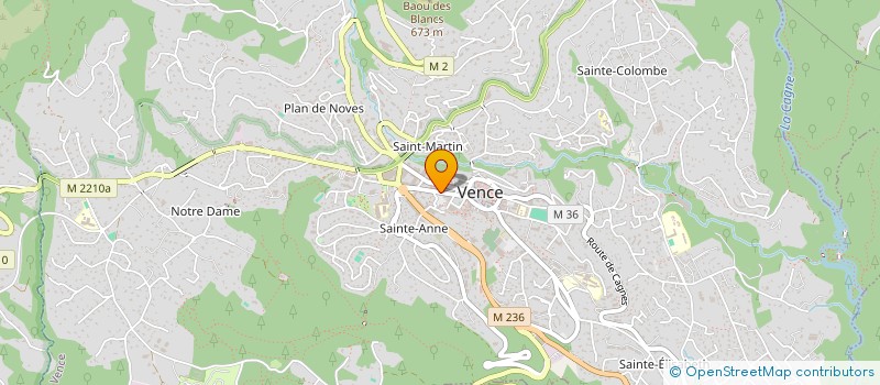 localisation de l'entreprise MADAME FADELA BOUKELAL à VENCE