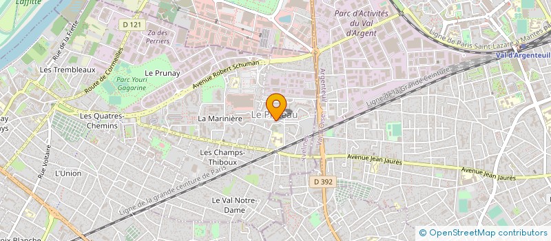 localisation de l'entreprise MADAME FADELA DINDANE à SARTROUVILLE
