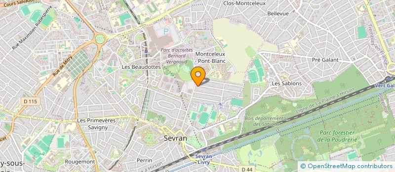 localisation de l'entreprise MADAME FADELA NOUAR à SEVRAN