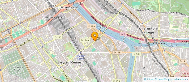 localisation de l'entreprise MADAME FADETTE LECUYER à IVRY-SUR-SEINE