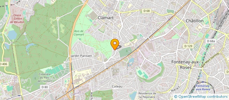 localisation de l'entreprise MADAME FADHILA CHERIFI à CLAMART