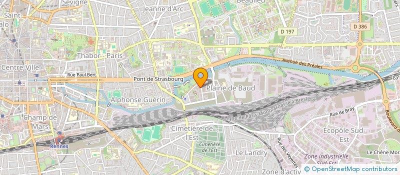 localisation de l'entreprise MADAME FADHILA DJENADI  RENNES