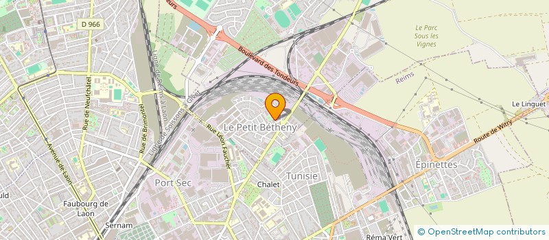 localisation de l'entreprise MADAME FADHILA KHEMICI  BETHENY