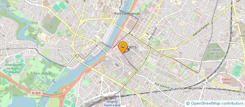 localisation de l'entreprise MADAME FADIA ATBA BENATBA à ANGERS