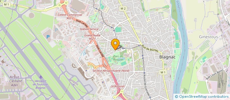 localisation de l'entreprise MADAME FADIA HAIMOUR  BLAGNAC