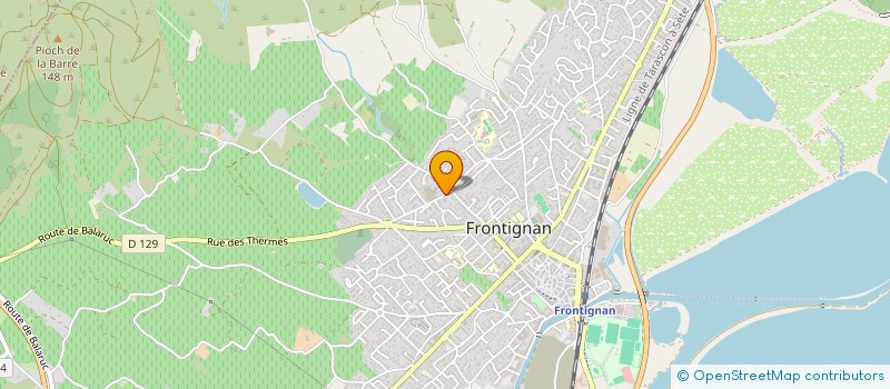 localisation de l'entreprise MADAME FADIA LAASSIRI à FRONTIGNAN