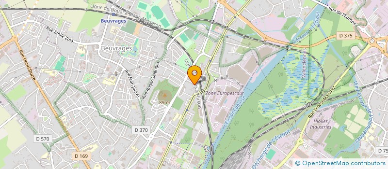 localisation de l'entreprise MADAME FADILA BRAHIMI  ANZIN