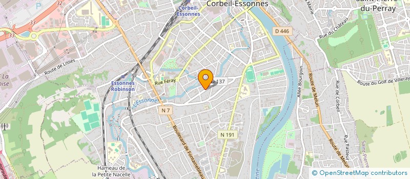 localisation de l'entreprise MADAME FADILA DEMAMEN à CORBEIL-ESSONNES