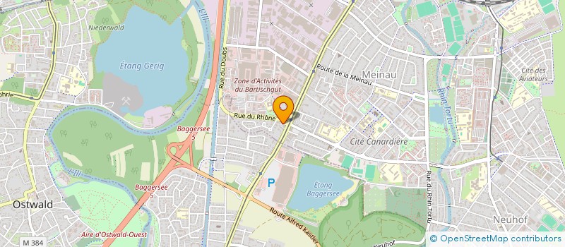 localisation de l'entreprise MADAME FADILA HACI à STRASBOURG