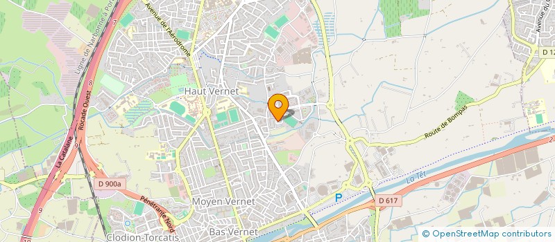 localisation de l'entreprise MADAME FADILA HAMMOUCH  PERPIGNAN