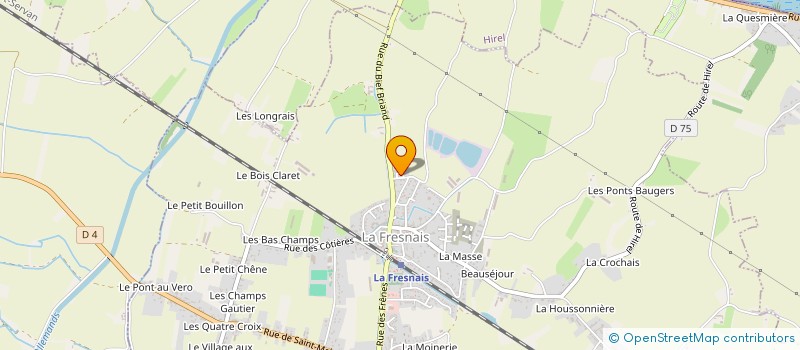 localisation de l'entreprise MADAME FADILA OUZAR  LA FRESNAIS