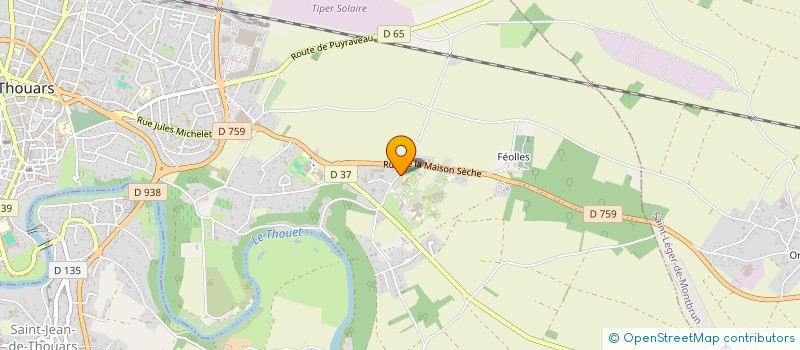 localisation de l'entreprise MADAME FADILA SEMAOUNE à THOUARS